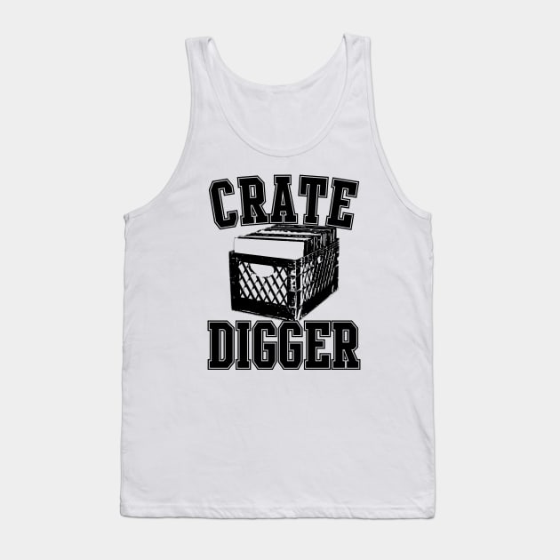 Crate Digger 2 Tank Top by Tee4daily